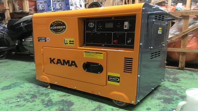 Các dòng máy phát điện thương hiệu KAMA phổ biến được tin dùng