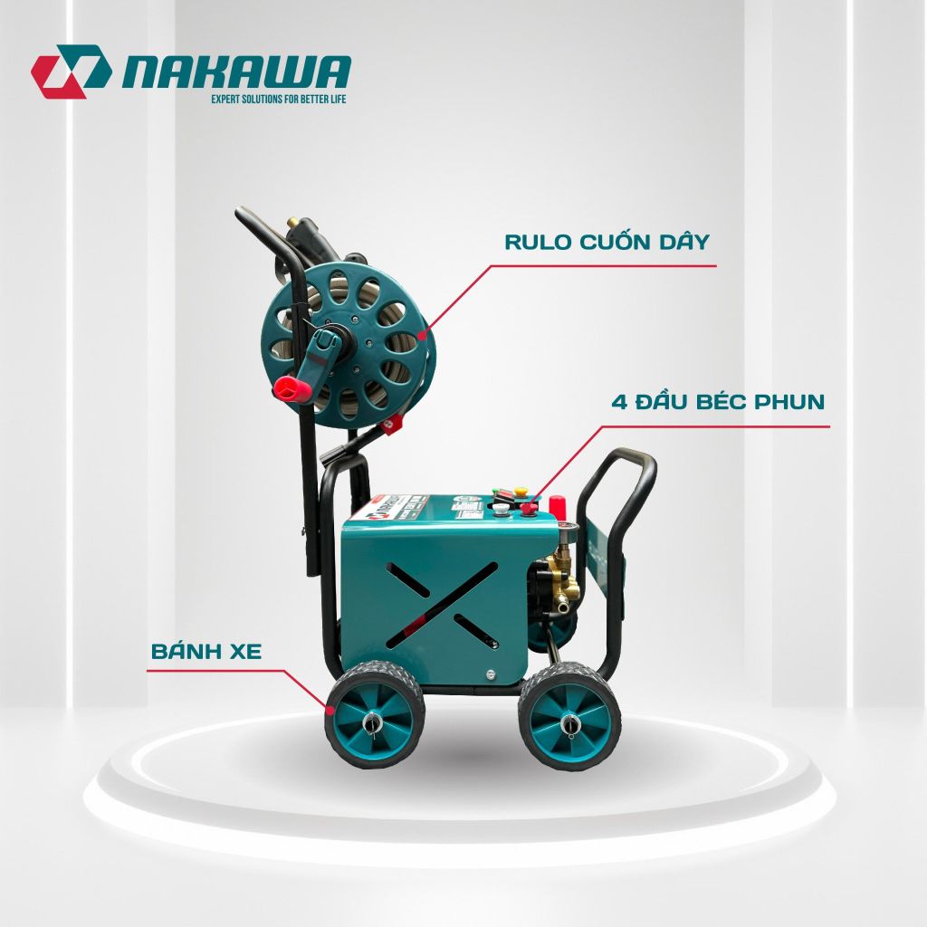Máy phun áp lực NAKAWA NK-MP3250PRO 4 Máy phun áp lực NAKAWA NK-MP3250PRO
